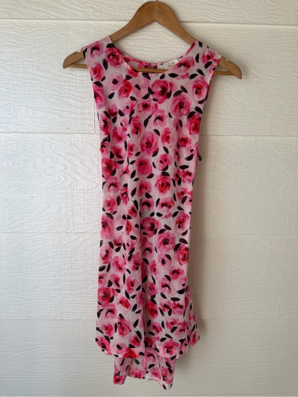 Kate Spade ‘Bay of Roses’ Dress Swim Cover Up Pink Small